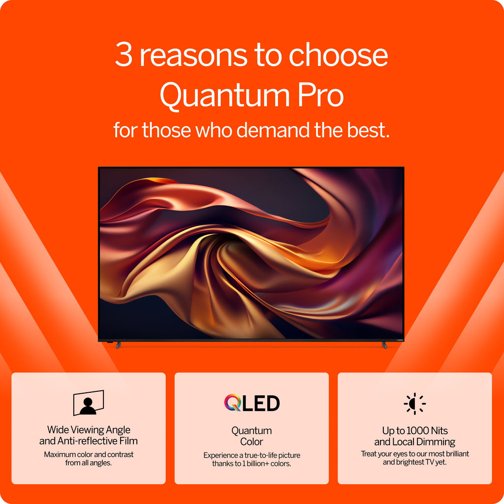 75" Clase Quantum Pro 4K QLED HDR Smart TV (VQP75C-84)